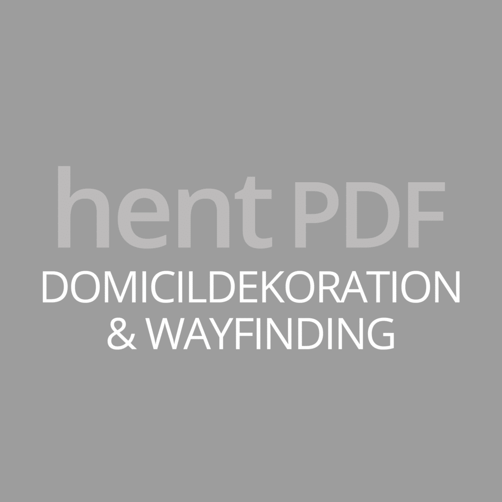 SAMLEMAPPE Domicildekoration-Wayfinding